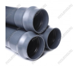Труба Aquaviva НПВХ SDR26 d160*6.2 L-6140 (штука) Труба Aquaviva НПВХ SDR26 d160*6.2 L-6140 (штука)